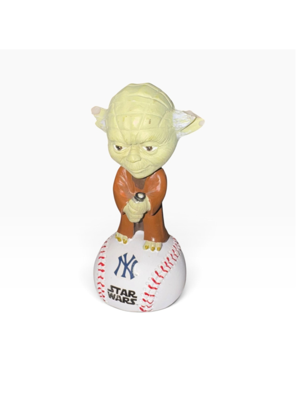 Success Brands X Star Wars Yoda X New York Yankees Bobblehead